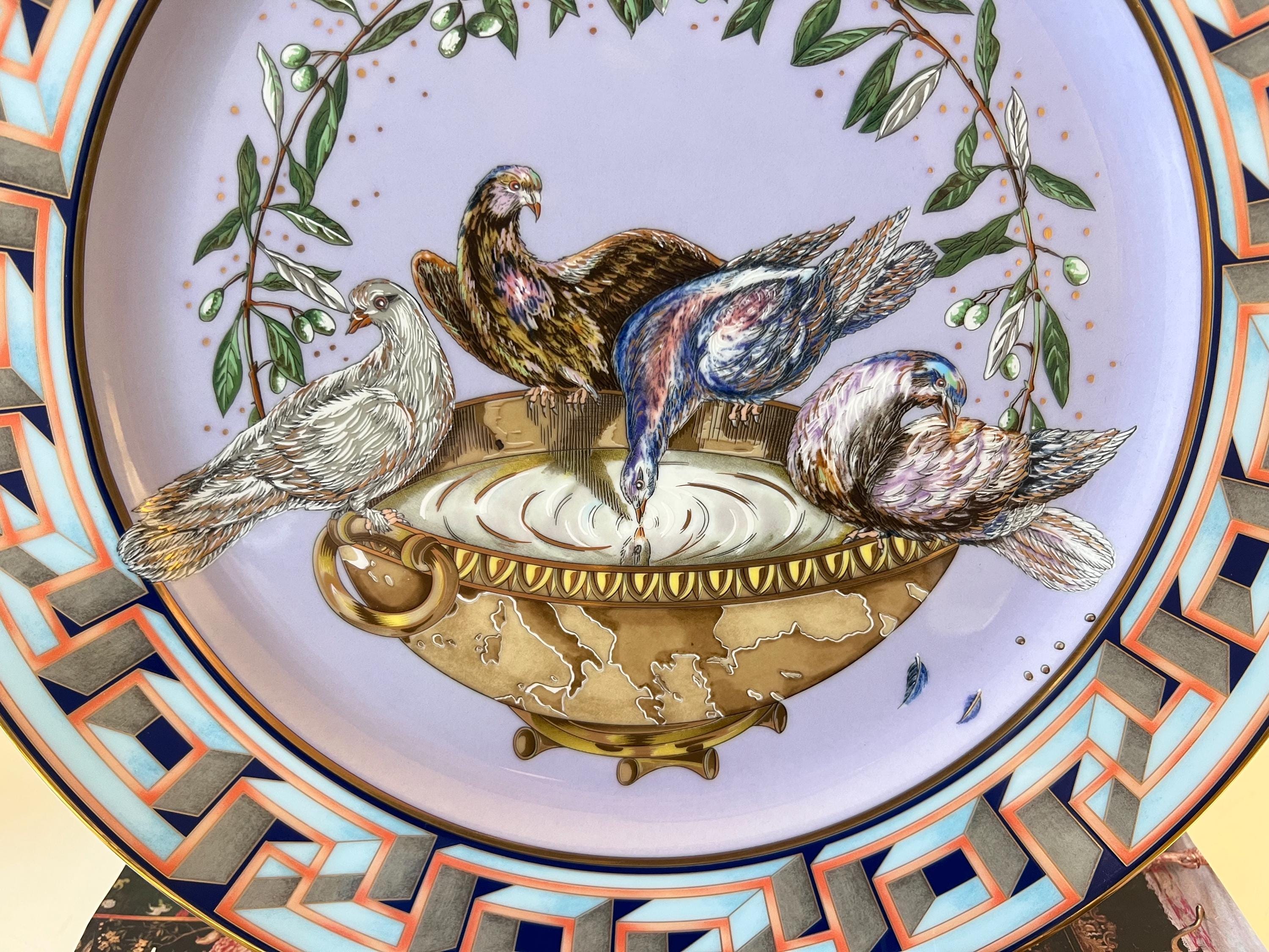 Versace X Rosenthal 1999 Christmas Plate 