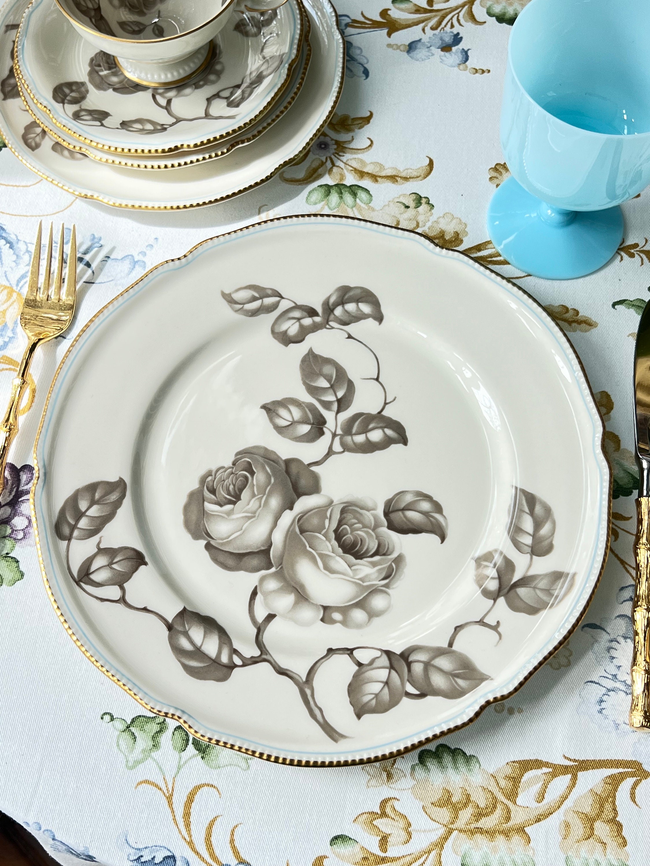 CASTLETON GLORIA ビンテージ バラ柄 陶磁器 食器セット 20点 il_340x270.4863518020_4bfz.jpg