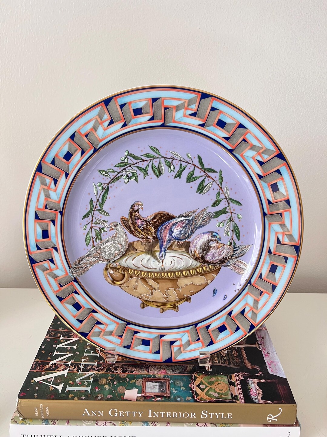 Versace X Rosenthal 1999 Christmas Plate 
