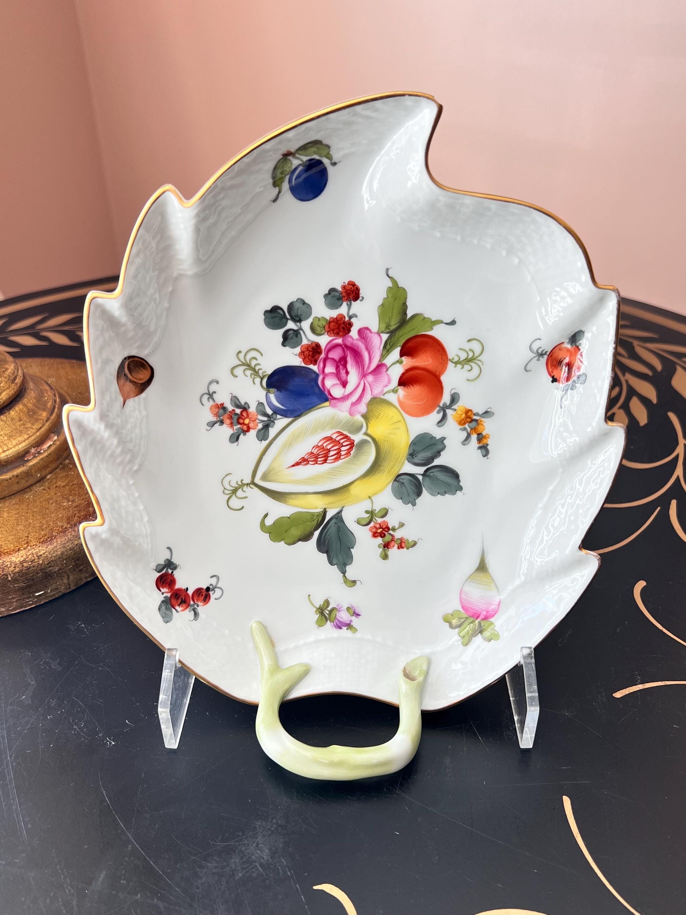 Herend Porcelain Fruits and Flowers - Etsy