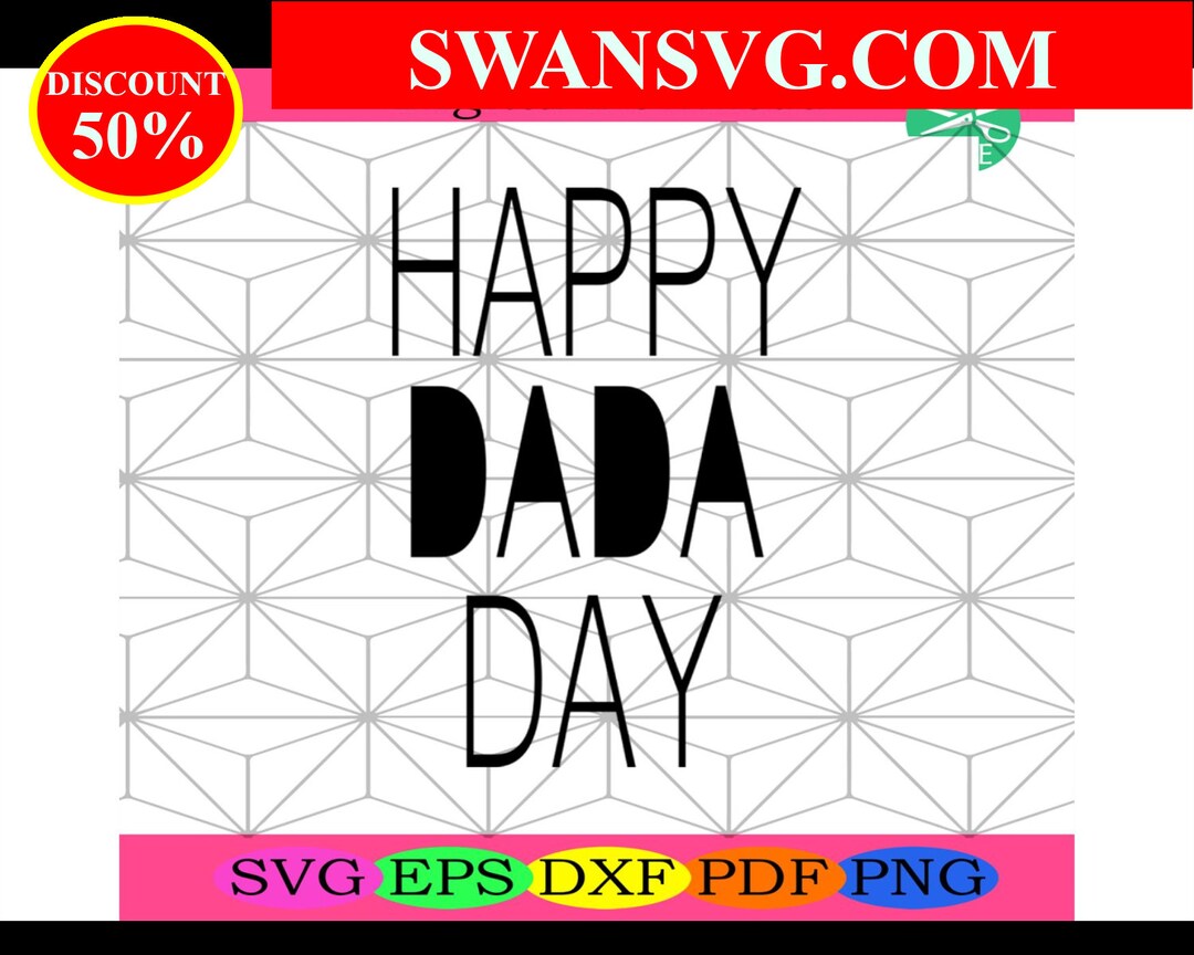 Happy Dada Day Svg Cool Dad Svg Dada Svg Happy Dada Svg - Etsy