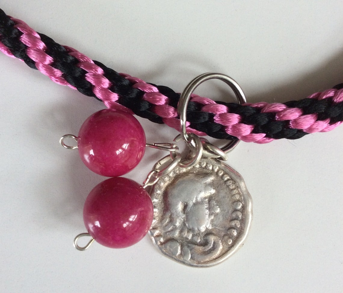 Choker Kumihimo Bijoux Kumihimo Collier Kumihimo Kumihimo Etsy France