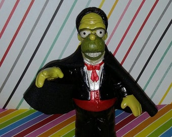 Hand Cast Resin and Painted Simpsons Phantom of the Opera Parody Figure