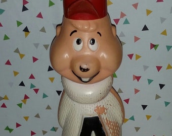 Vintage 60s Soaky Bubble Bath Dispenser 'alvin the Chipmunk