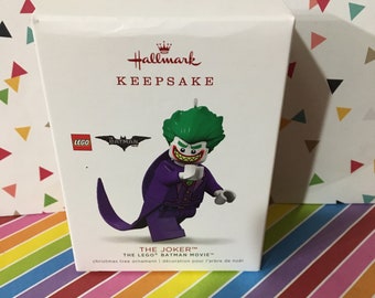 Hallmark Batman Lego Joker Christmas Figure Ornament (NOT A TOY)