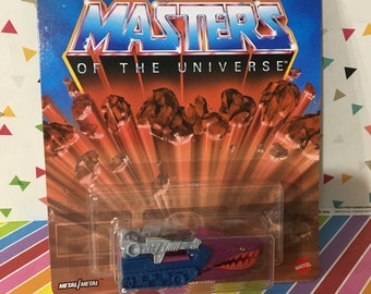 Hot Wheels Premium Series Carded Masters of the Universe Skeletor's Land Shark