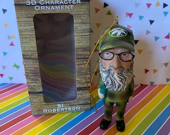 Duck Dynasty Uncle Si Robertson 3D Christmas Ornament New in Box