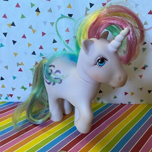 vintage 1983 Hasbro G1 My Little Pony Windy Figure