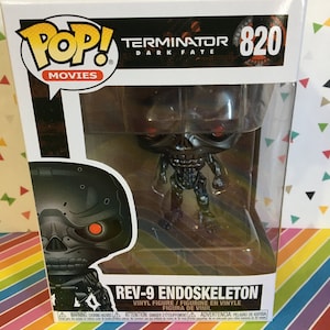 Funko Pop Terminator Dark Fate REV 9 Endoskeleton 820 Boxed Figure - Etsy