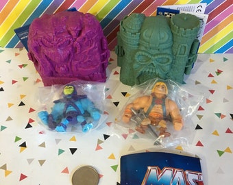 Mattel Masters of the Universe He Man and Skeletor Mini Figures