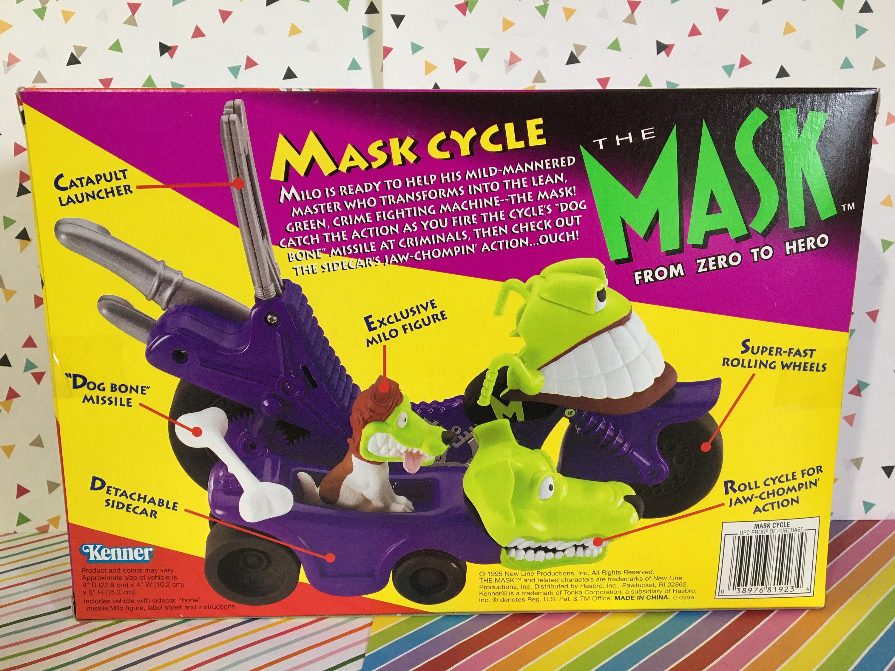 95年ケナー製!デトックス·映画“MASK”のマスク·トイ 95年ケナー製!デトックス·映画“MASK”のマスク·トイ 👀The Mask