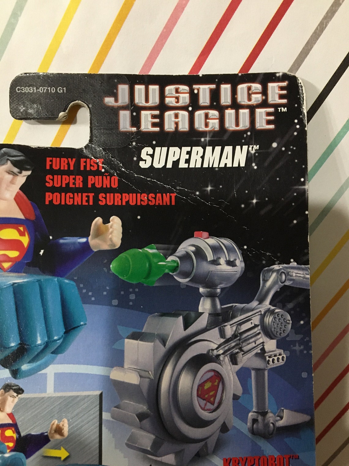 Mattel Justice League Animated Series Carded Superman Cyber | Etsy