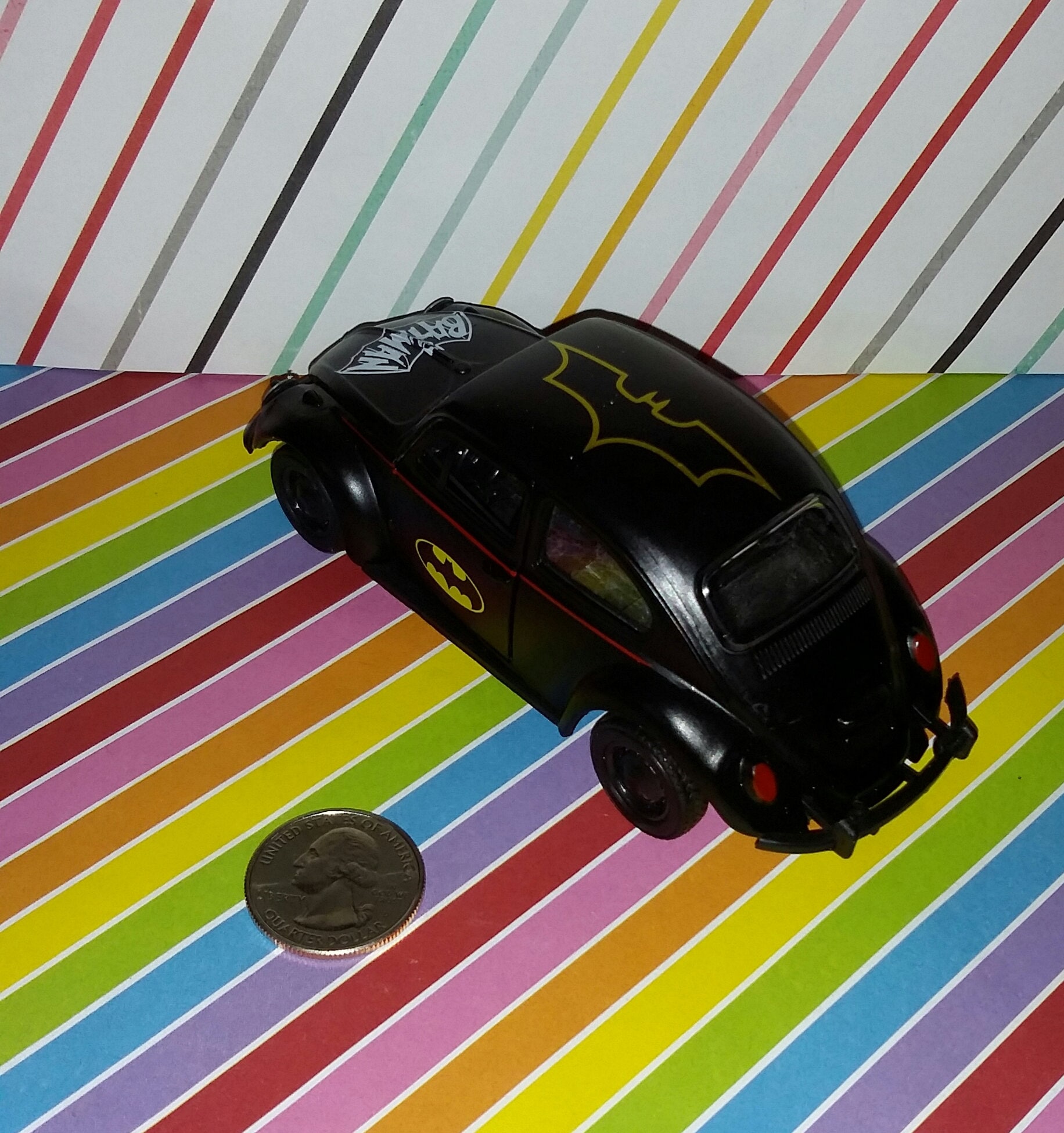 Die Cast Batman Bootleg Batmobile 1:32 VW Volkswagen Beetle - Etsy