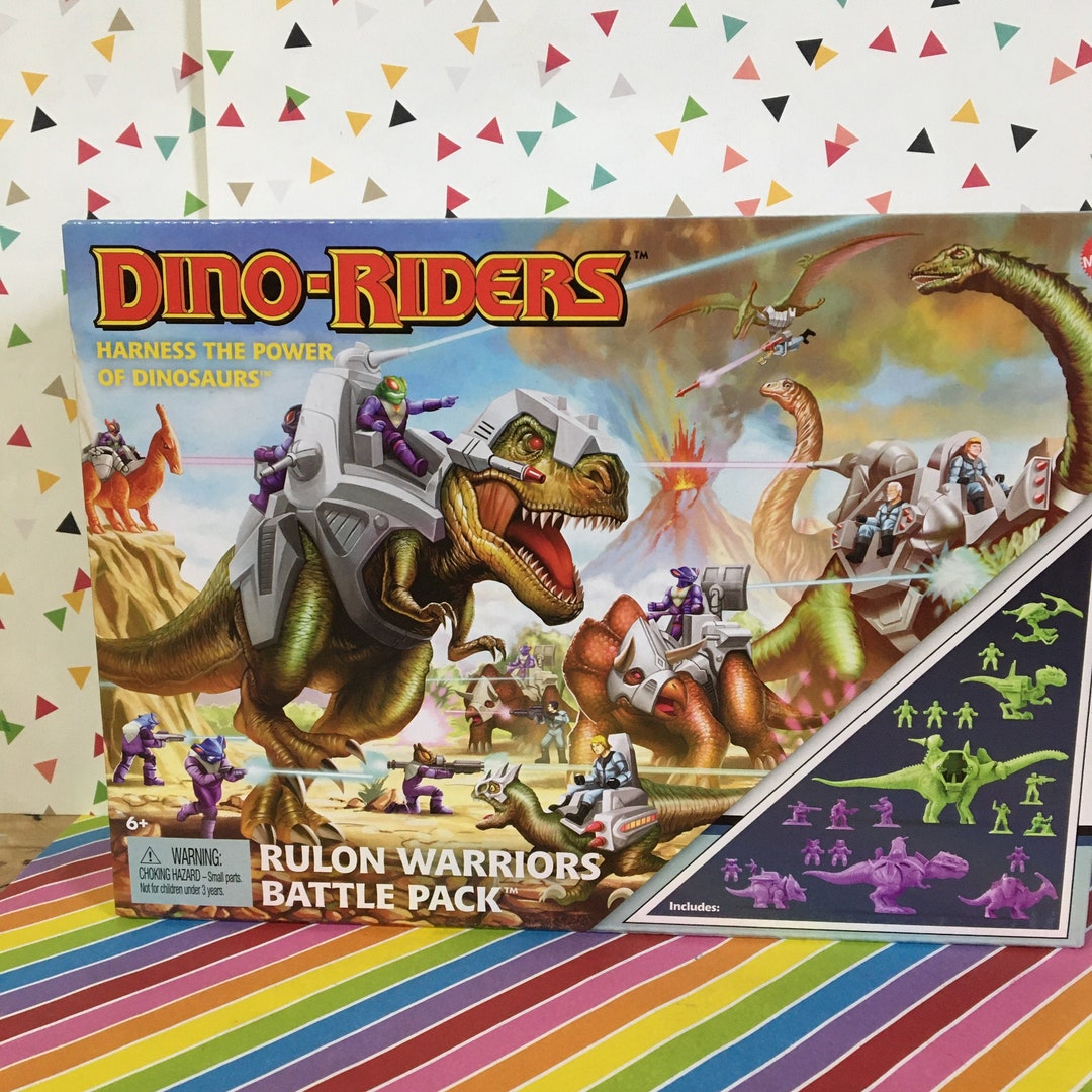 Mattel Dino Riders Mini Figure Exclusive Sealed Boxed