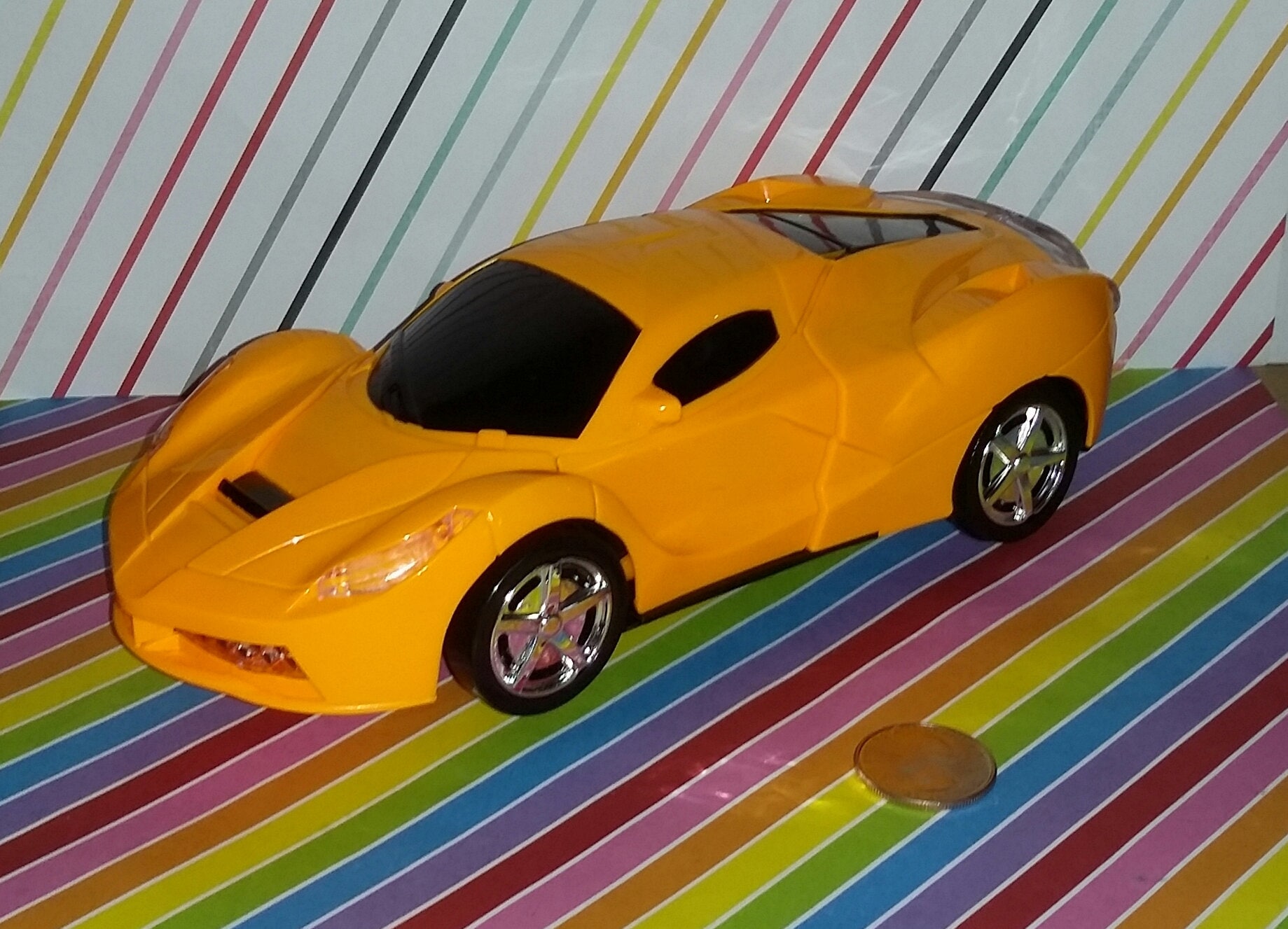 Battery Operated Bootleg Transformers Car W/ Sound Etsy