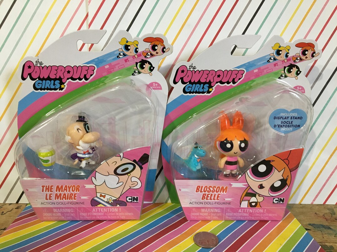 Millionspring 3-in-1 Power Girls Building Set Bubbles Blossom Buttercup