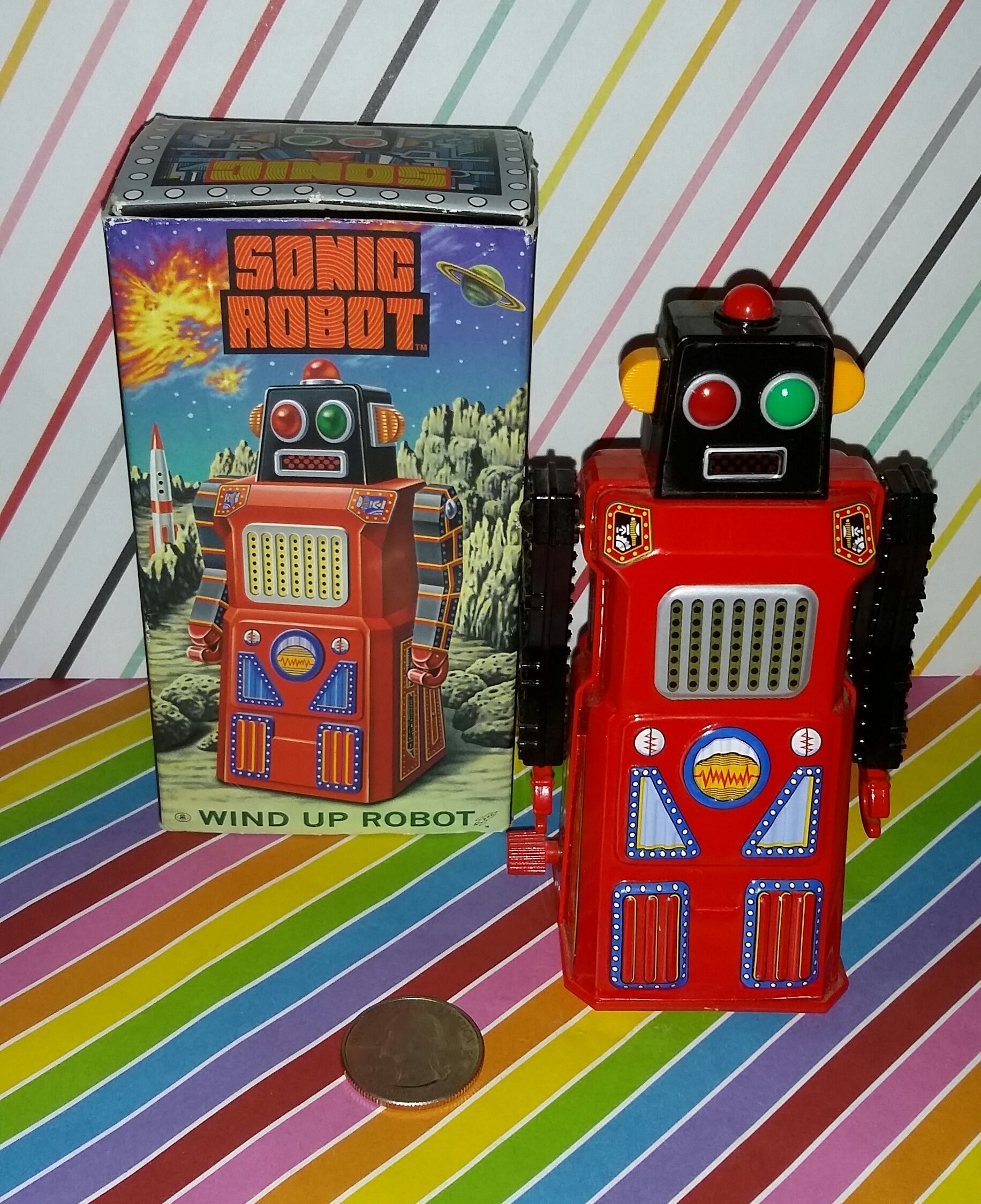 Vintage Lot of 3 1997 Masadaya Gang of Five Windup Robots - Etsy