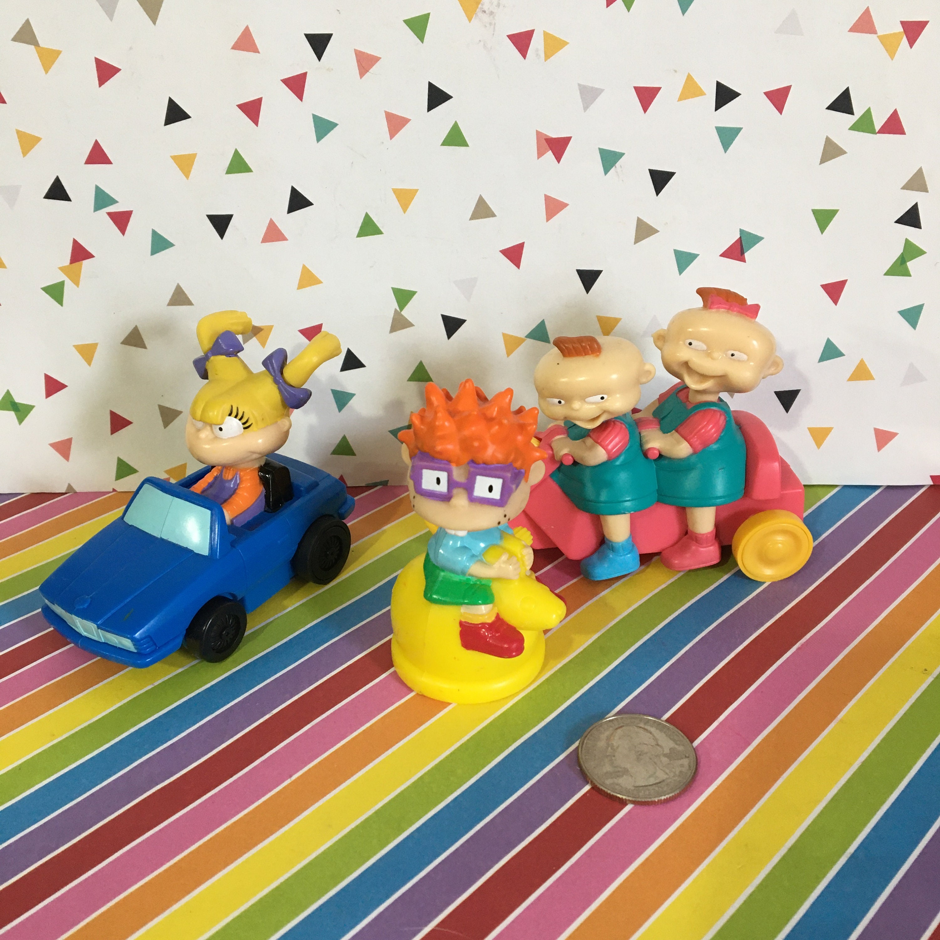 Lot of 3 Vintage 1990s Burger King Kids Club the Rugrats Toys - Etsy