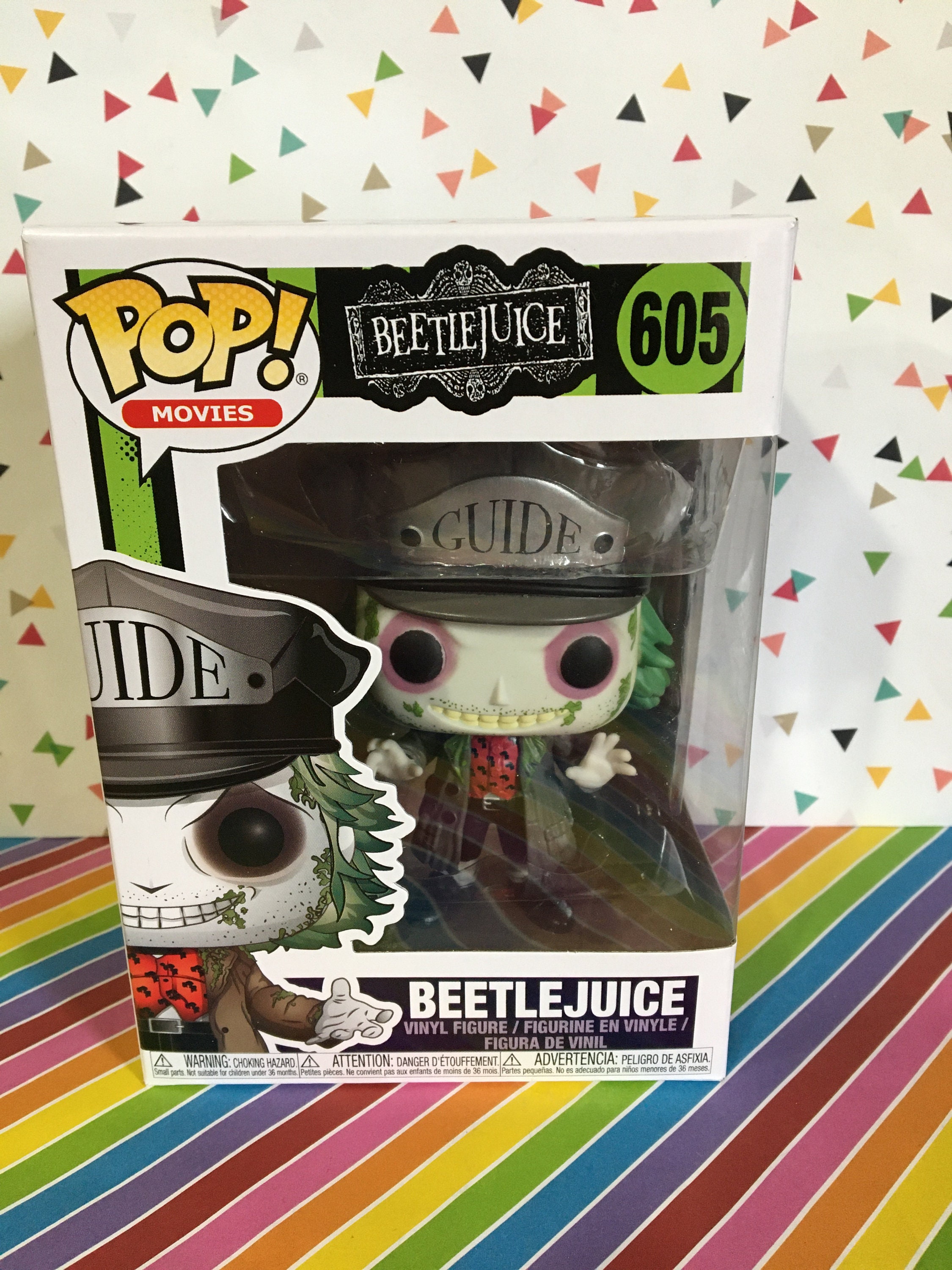 Boxed Funko Pop 605 Beetlejuice Guide - Etsy