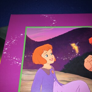 Disney Store Exclusive Peter Pan Return to Neverland Lithograph Print