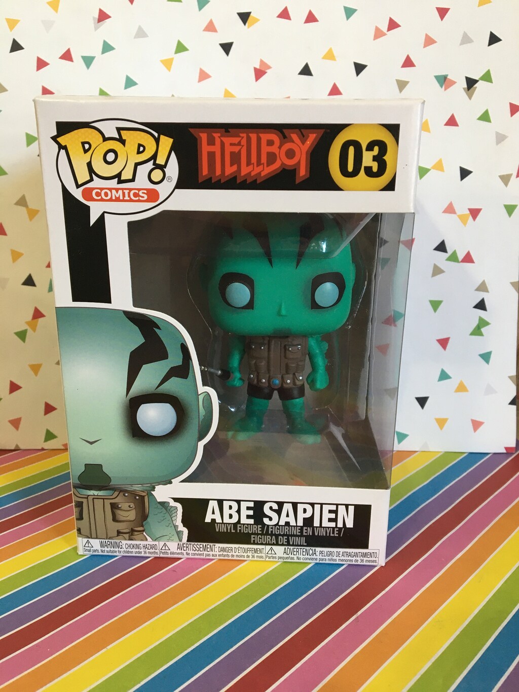 Funko 5 Star: Hellboy - Abe Sapien Figure, Edizione Limitata San Diego Comic-Con 2019, Da Collezione