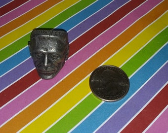 Universal Monster Frankenstein Bust Ring - New - Size 8