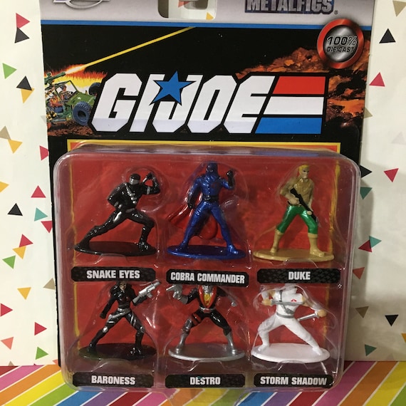 Jada Nano Metalfigs GI Joe 1.65 Inch Diecast Figures (6 Set) - Etsy
