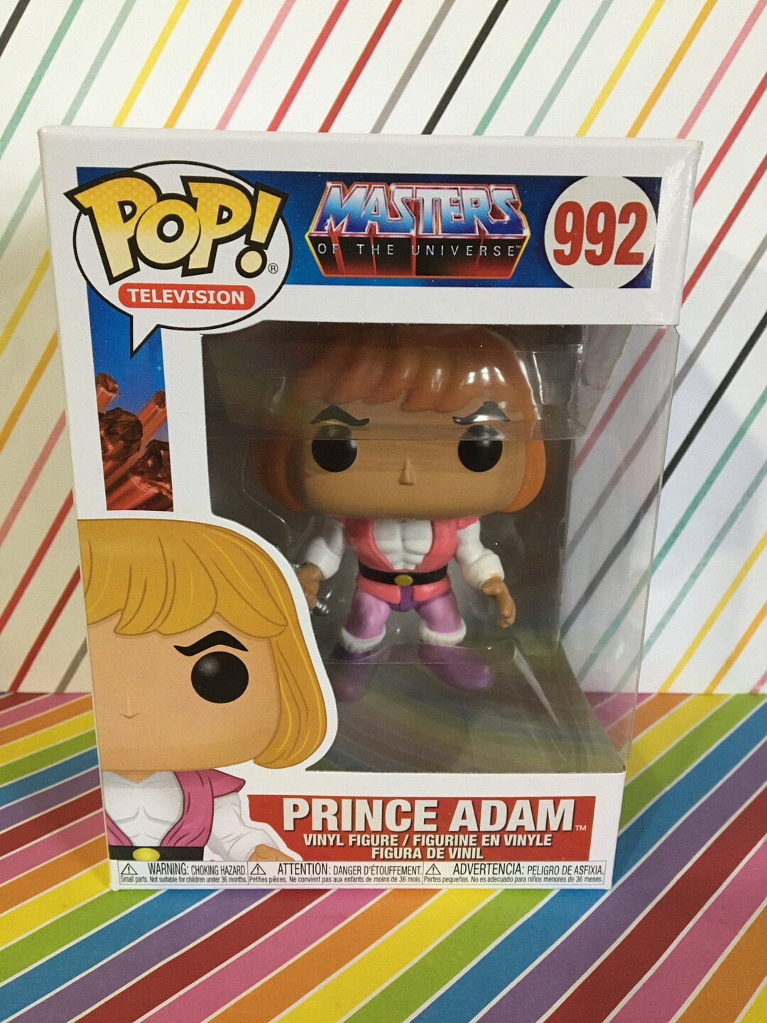 Funko Pop Masters of the Universe Prince Adam Boxed Figure 992 - Etsy