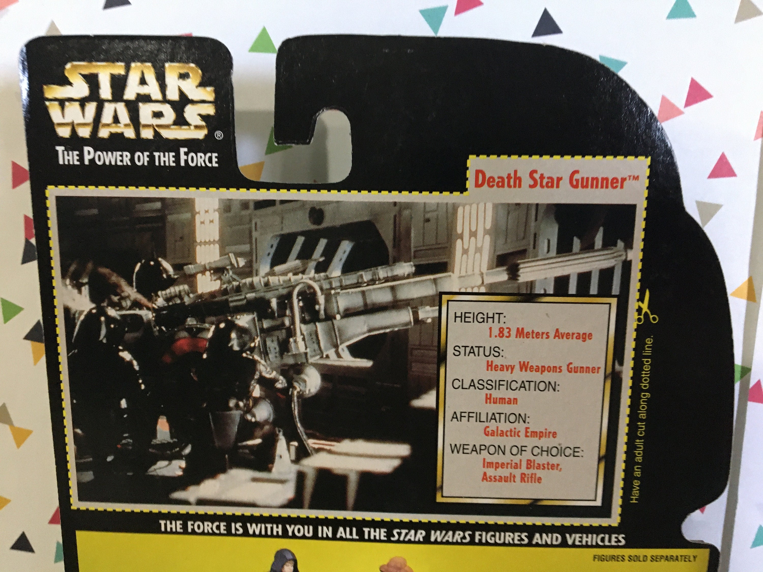 Star Wars Kenner POTF 2 Death Star Gunner Green Carded Figure - Etsy