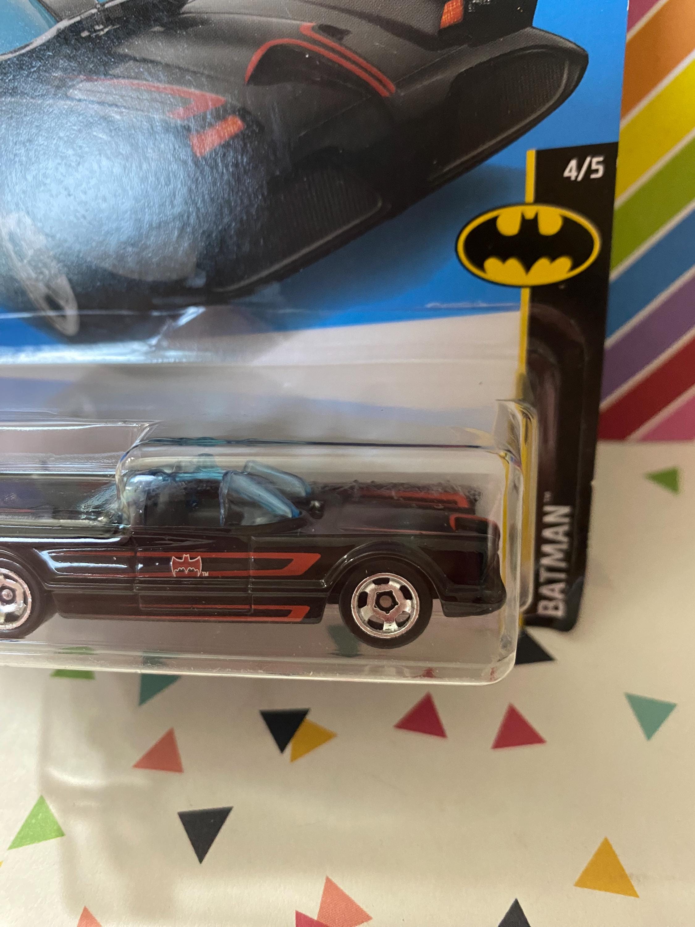 Hot Wheels 1966 Adam West Batman TV Series Batmobile Red