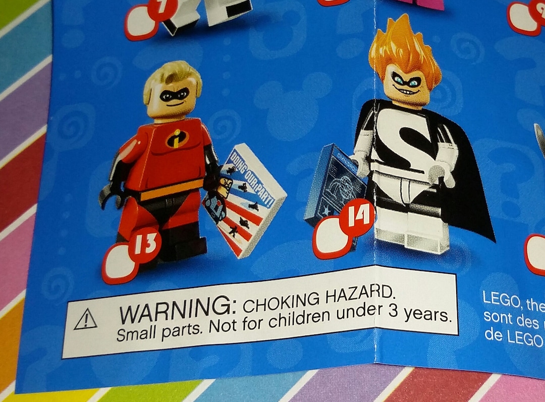 Lot of 2 Lego Disney Series 1 Syndrome and Mr Incredible Mini Figures Etsy UK