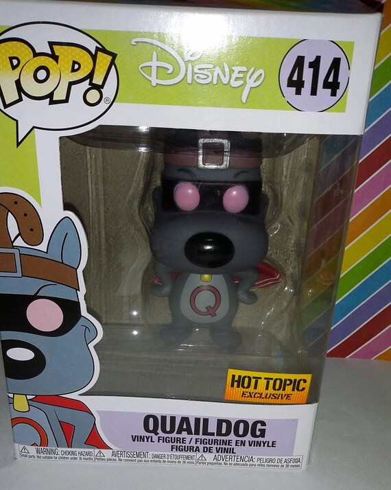 Nickelodeon Funko Pop Doug Cartoon Porkchop Quaildog Figure Etsy
