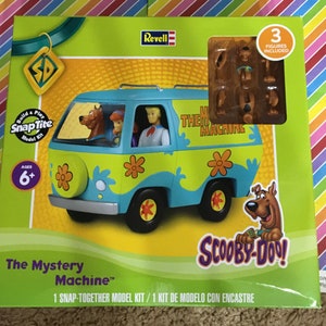 Hanna Barbera Scooby Doo Mystery Machine Revell Snap Model Kit - Etsy