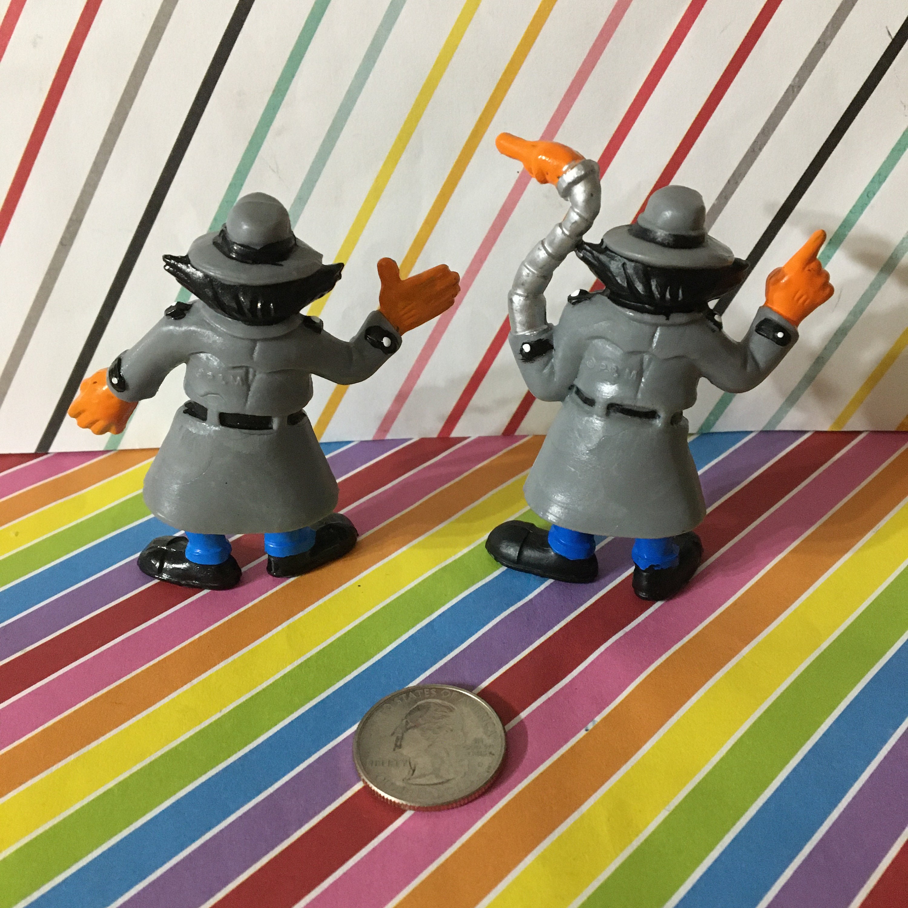 Vintage 1980s Bully Spanish Inspector Gadget PVC Figure Old Etsy