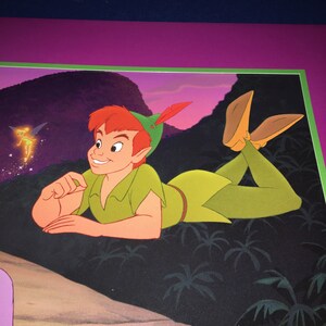 Disney Store Exclusive Peter Pan Return to Neverland Lithograph Print
