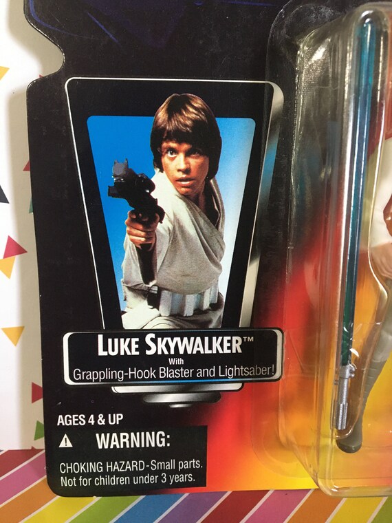 Star Wars Kenner 1995 POTF 2 Luke Skywalker Carded Figure - With