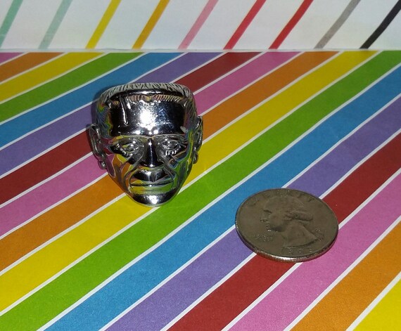 Universal Monster Frankenstein Bust Ring - New - … - image 2