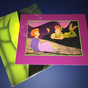 Disney Store Exclusive Peter Pan Return to Neverland Lithograph Print