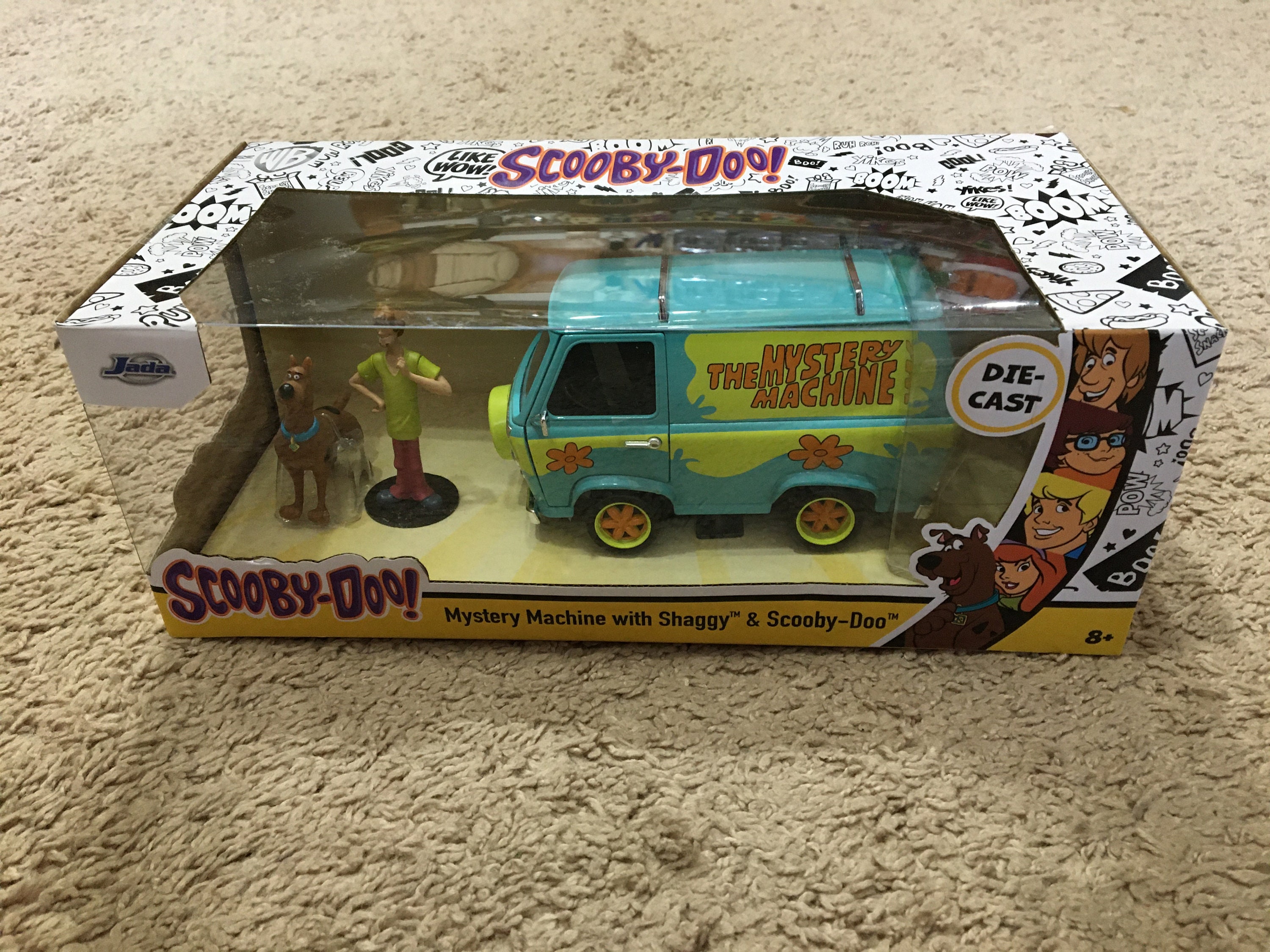 Jada Hanna Barbera Scooby Doo Mystery Machine 1/24 Scale Die