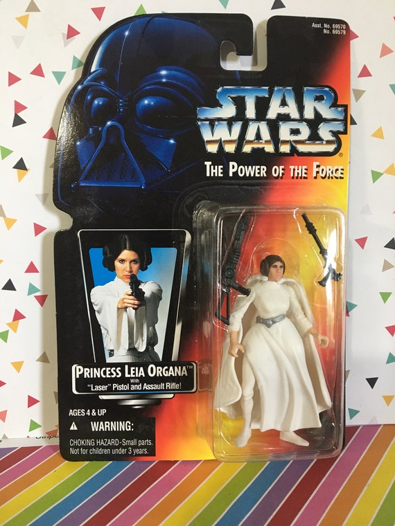 Action Figure Star Wars POTF - Principessa Leia In Abito Cerimoniale Con Medaglia E Flashback Photo