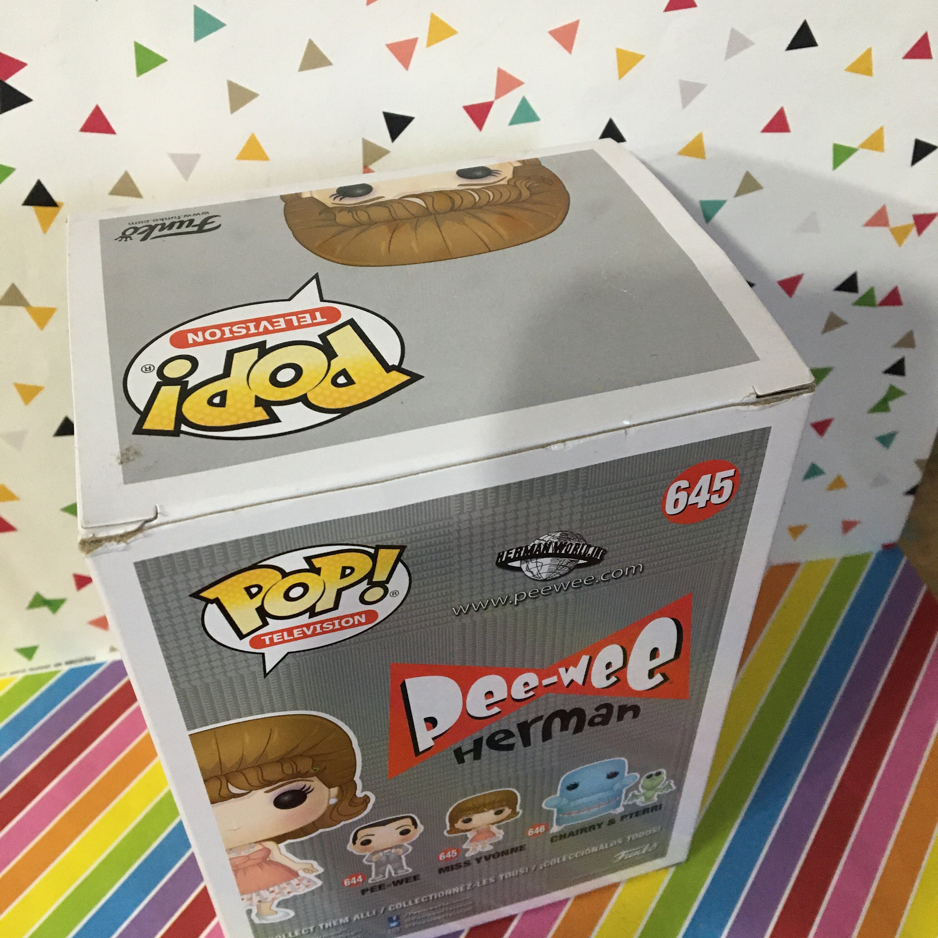 Funko Pop Pee Wee's Playhouse Miss Yvonne Boxed Figure - Etsy