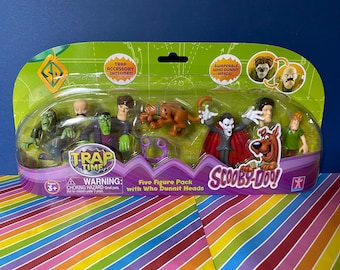 新品Scooby Doo Groovy Headstackersフィギュアセット 5 Points Scooby-Doo Friends & Foes Deluxe Boxed Set | Mezco Toyz