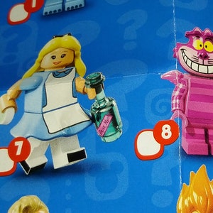 Alice in wonderland mini figures 2025