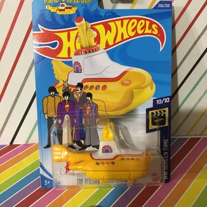 Mattel Hot Wheels Beatles Yellow 