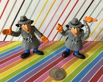 Vintage 1980s Bully Spanish Inspector Gadget PVC Figure (Old Store Stock)