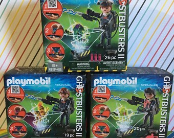 Boxed Playmobil Ghostbusters Peter Venkman Figure