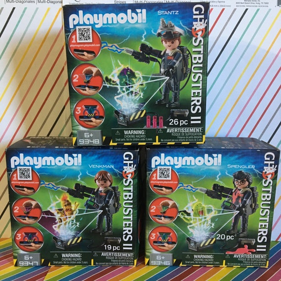 Boxed Playmobil Ghostbusters 2 Ray Stanz Figure Etsy