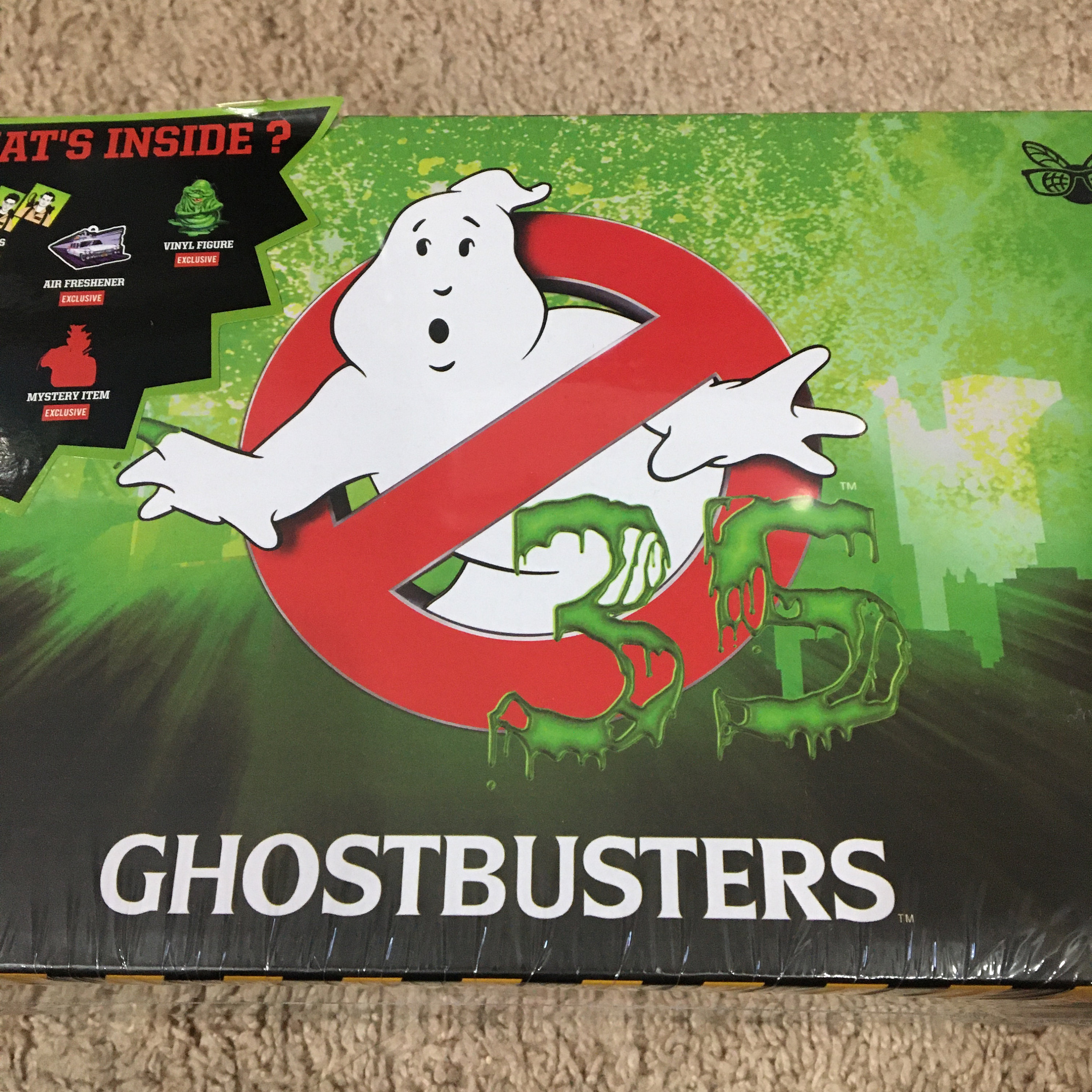 Ghostbusters 35th Anniversary Box Set- Exclusive Slimer