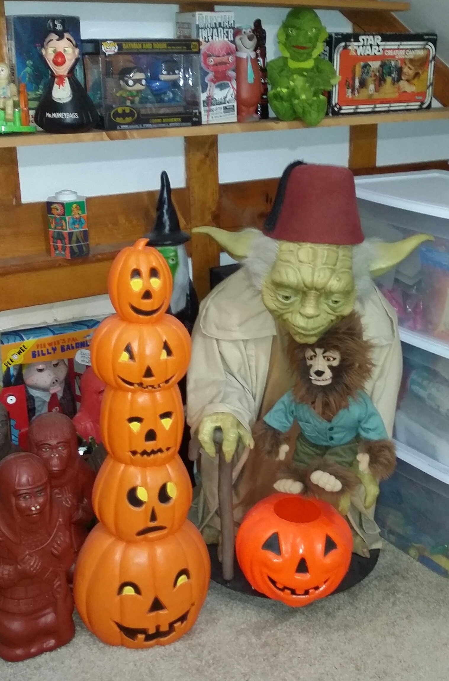 Vintage 1998 Blockbuster Star Wars Life Size Yoda Give Away Etsy