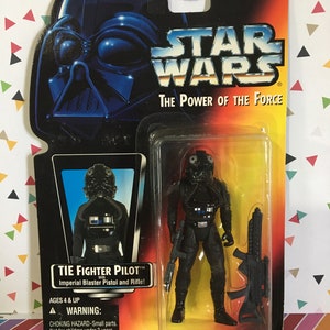 Amazon.com: Star Wars Power of the Force Tie Fighter Pilot